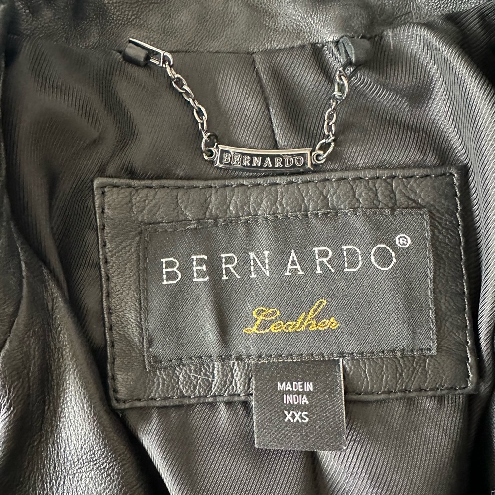 Bernardo Leather Moto Jacket - Picture 2 of 13